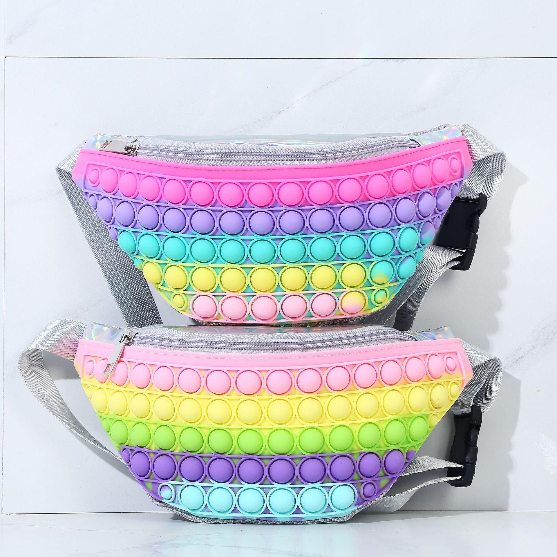 Bolsa de cintura de silicona para niños al por mayor